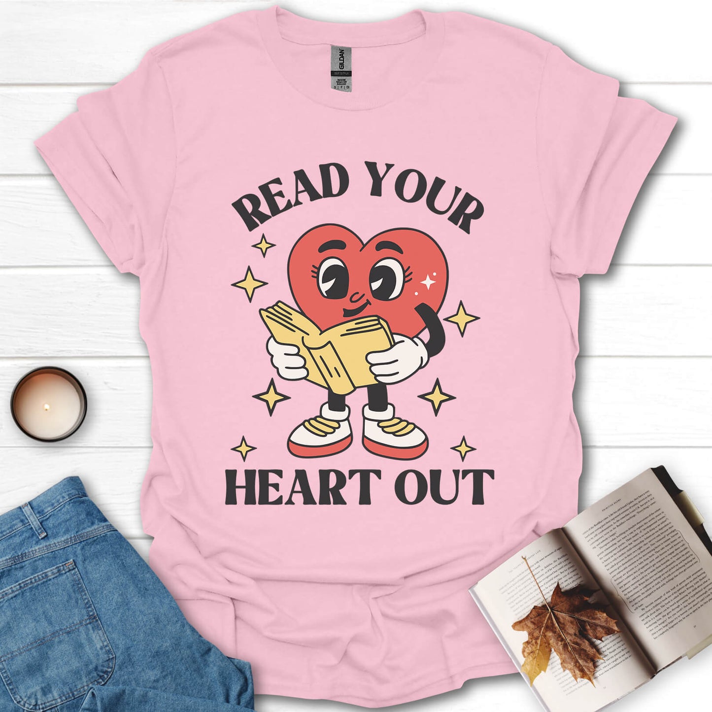 Read Your Heart Out Book Lover T-Shirt