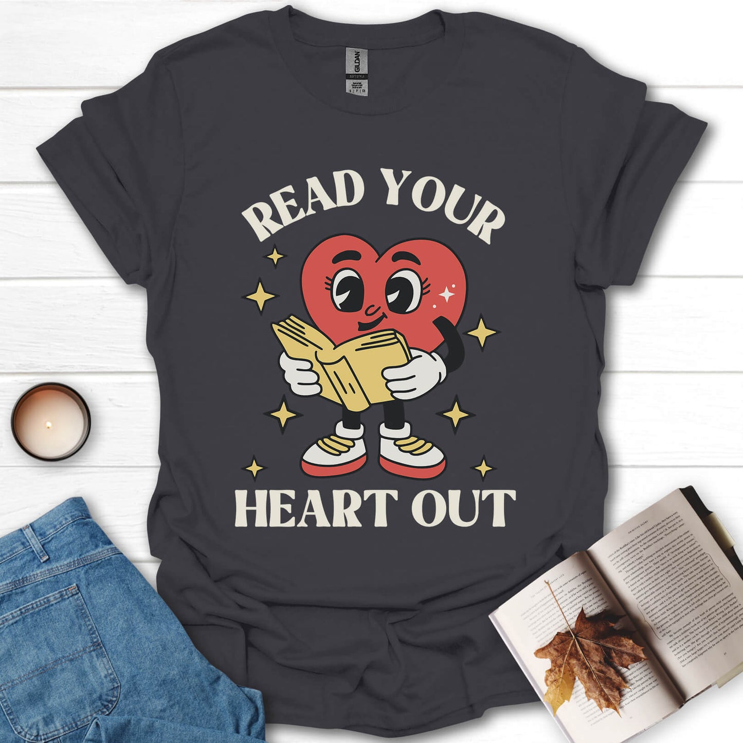 Read Your Heart Out Book Lover T-Shirt