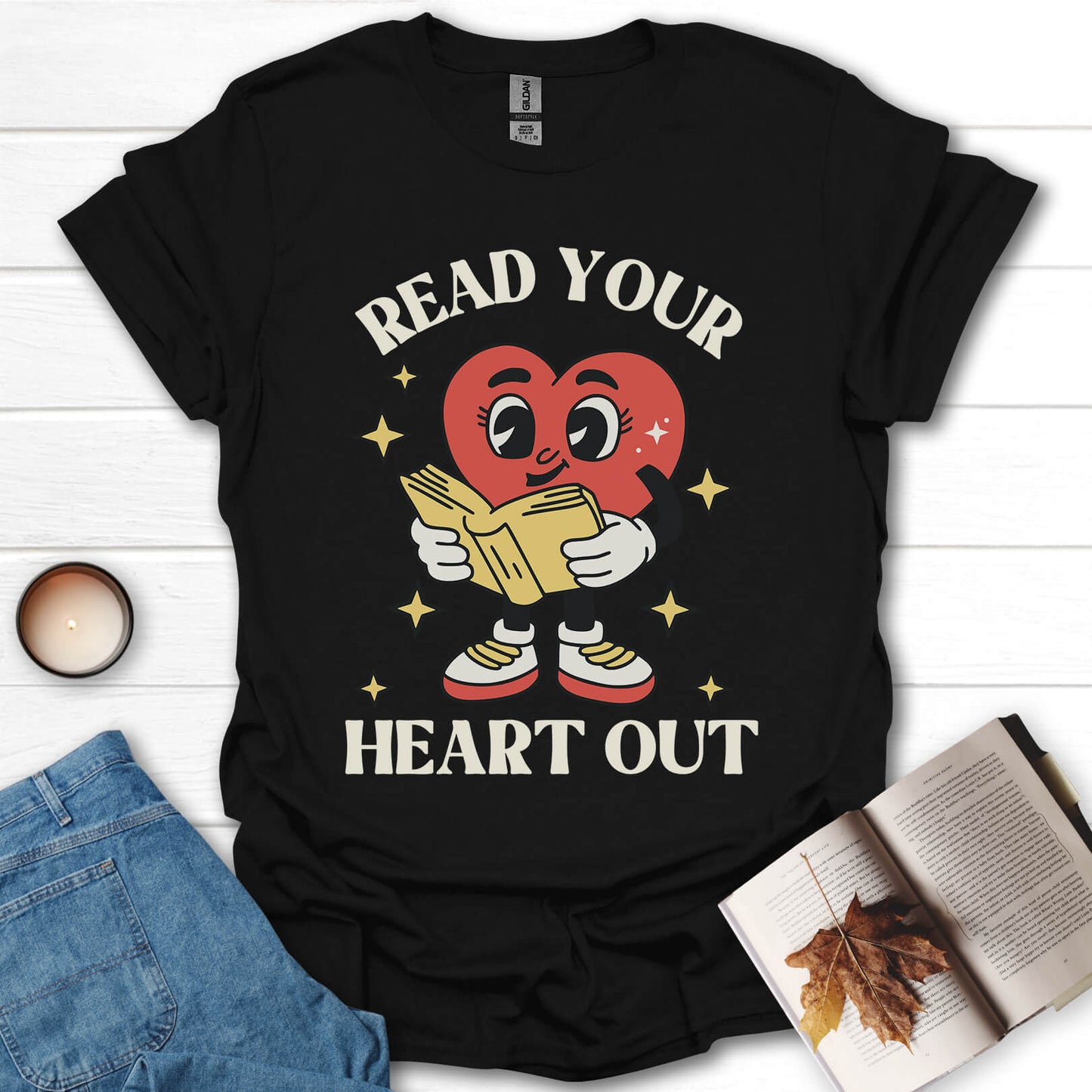 Read Your Heart Out Book Lover T-Shirt
