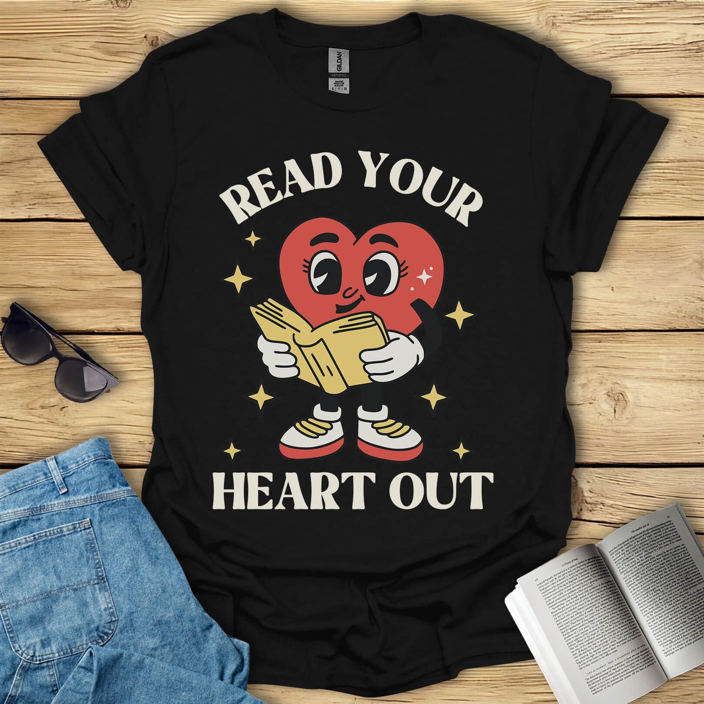 Read Your Heart Out Book Lover T-Shirt
