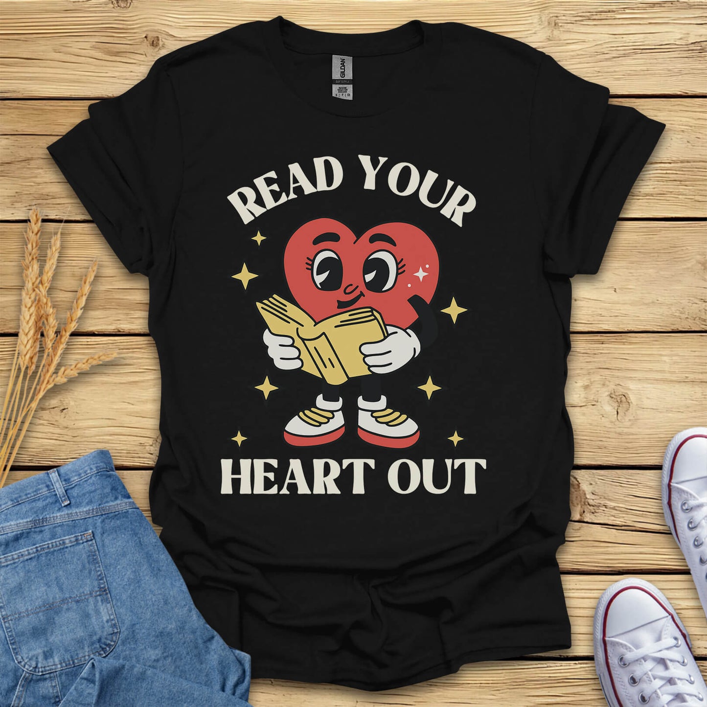 Read Your Heart Out Book Lover T-Shirt