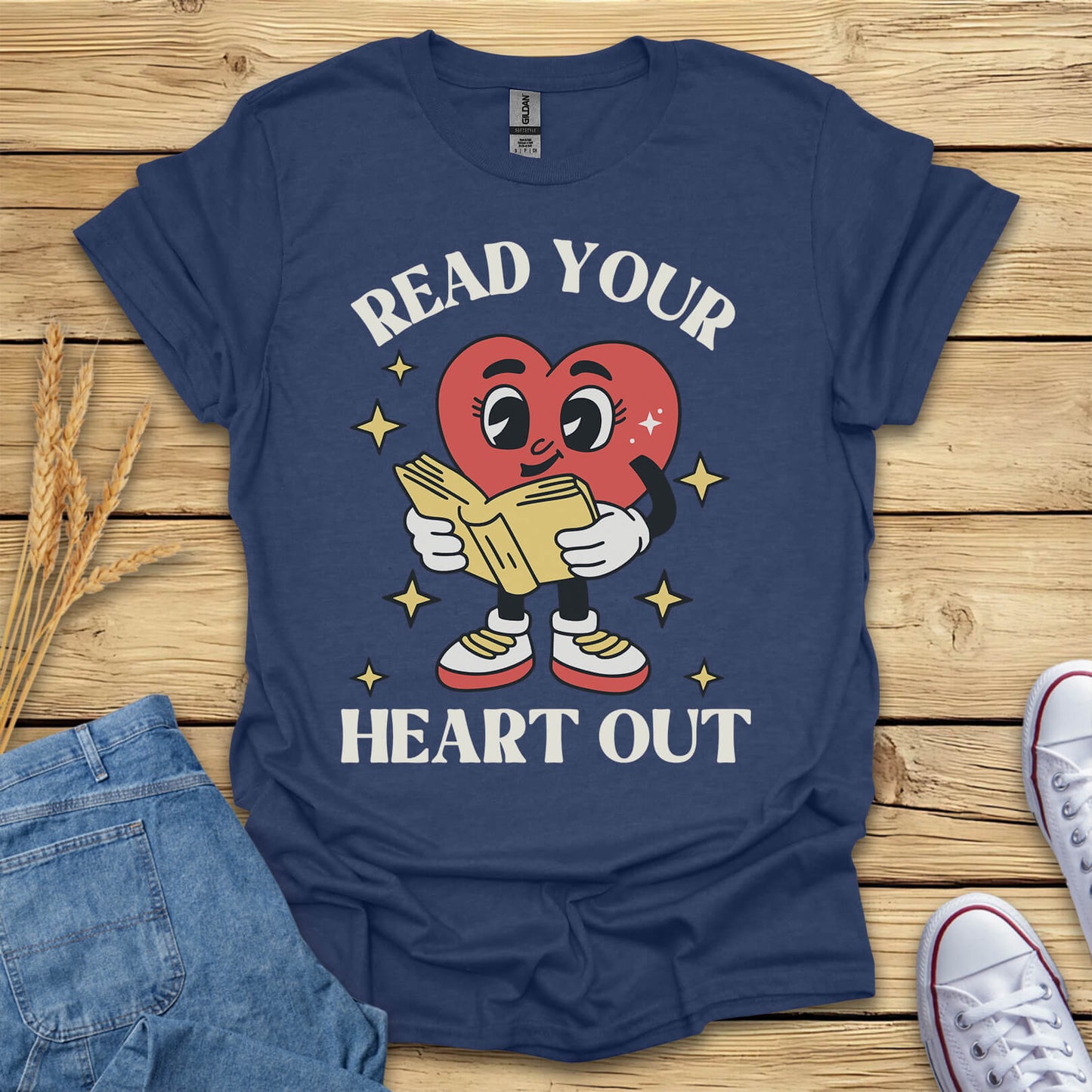 Read Your Heart Out Book Lover T-Shirt