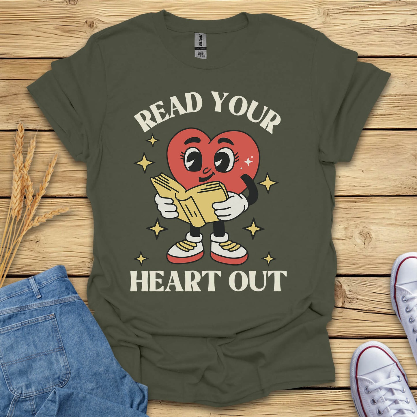 Read Your Heart Out Book Lover T-Shirt