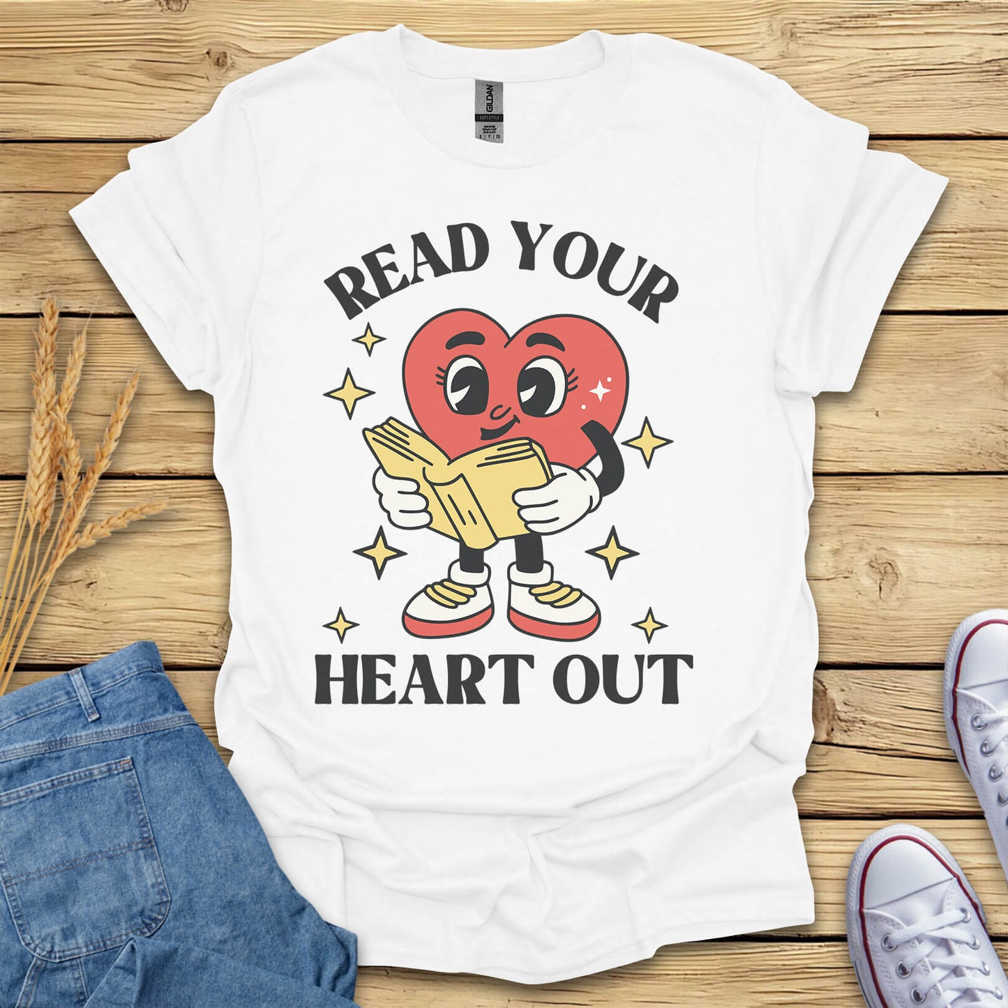 Read Your Heart Out Book Lover T-Shirt