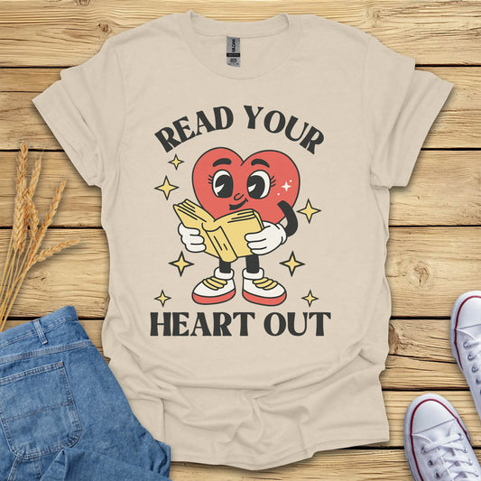 Read Your Heart Out Book Lover T-Shirt