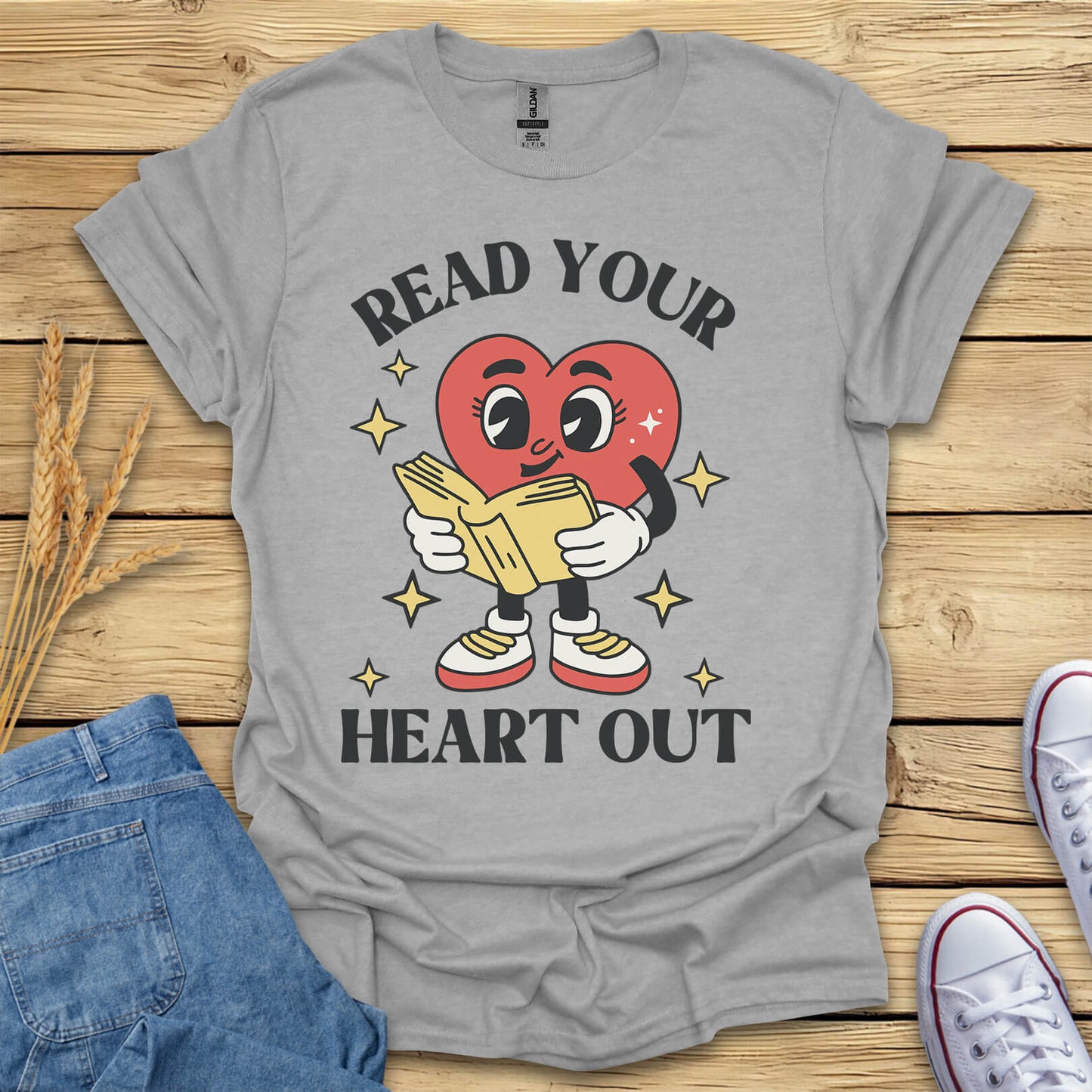 Read Your Heart Out Book Lover T-Shirt