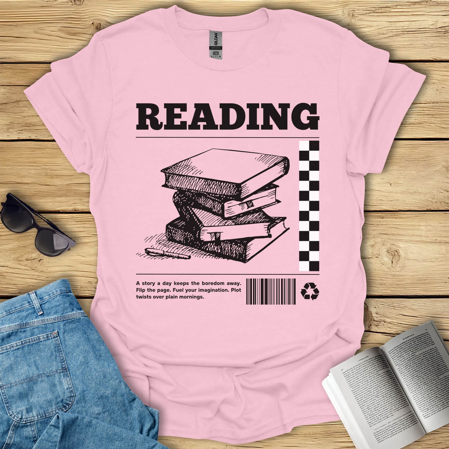 Reading Book Lover T-Shirt