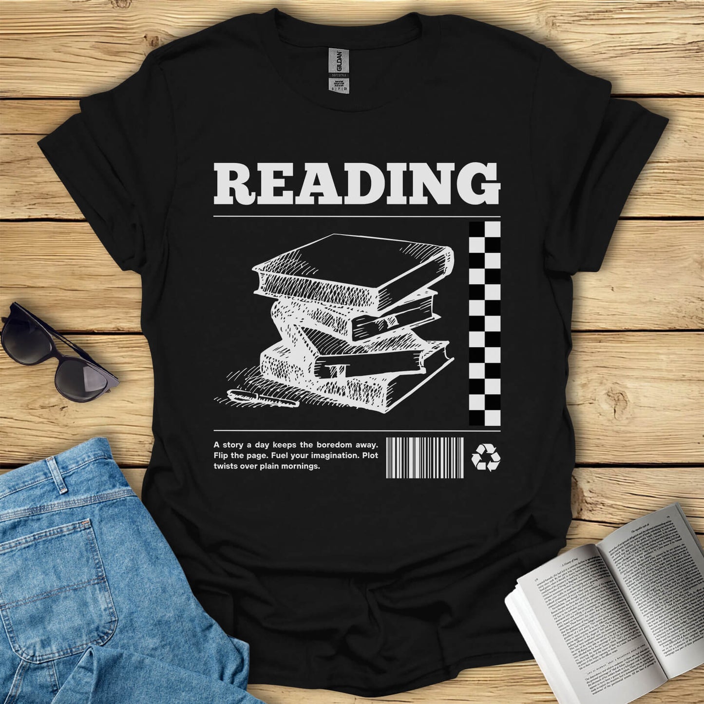 Reading Book Lover T-Shirt