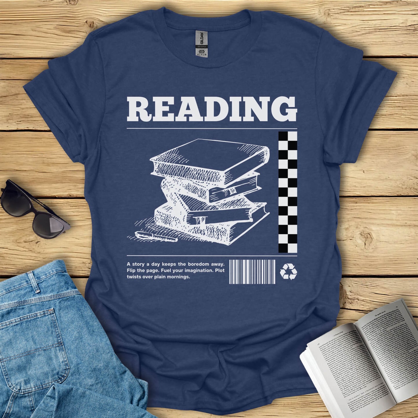 Reading Book Lover T-Shirt