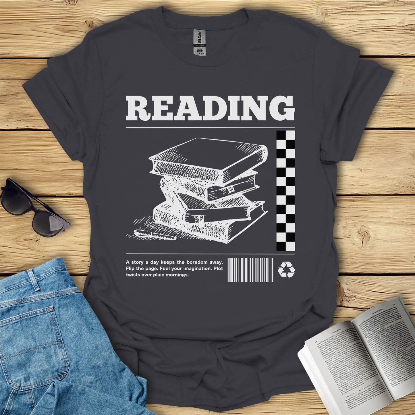 Reading Book Lover T-Shirt