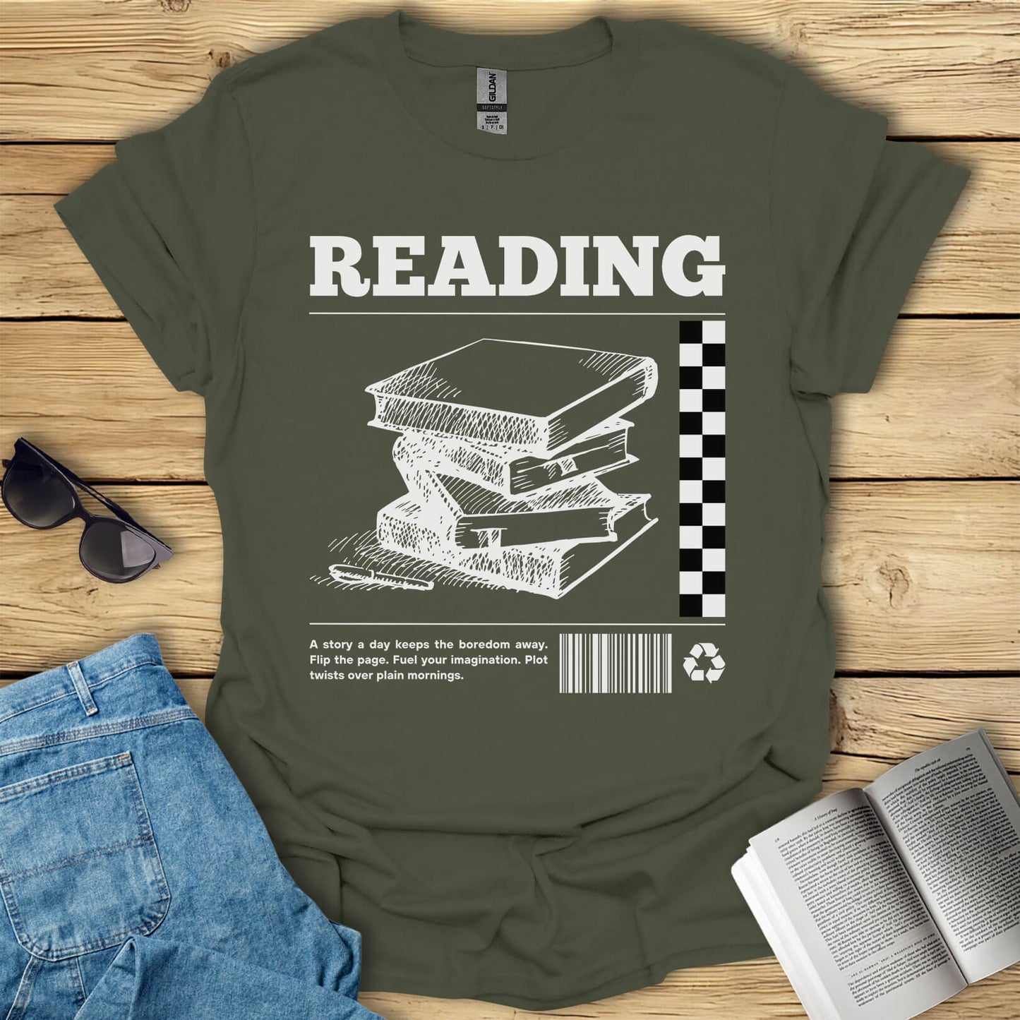 Reading Book Lover T-Shirt