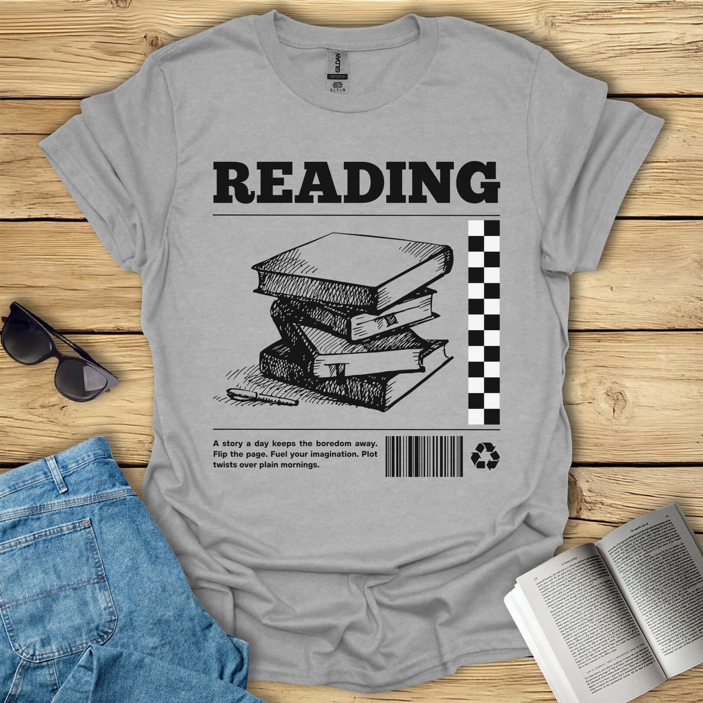 Reading Book Lover T-Shirt