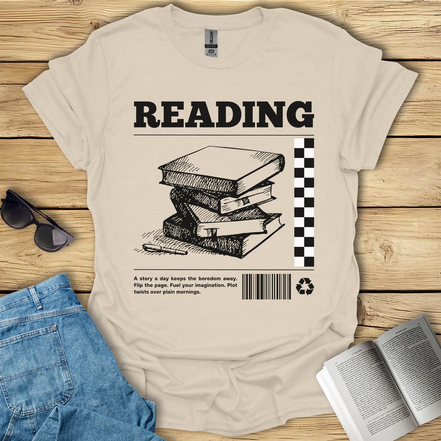 Reading Book Lover T-Shirt