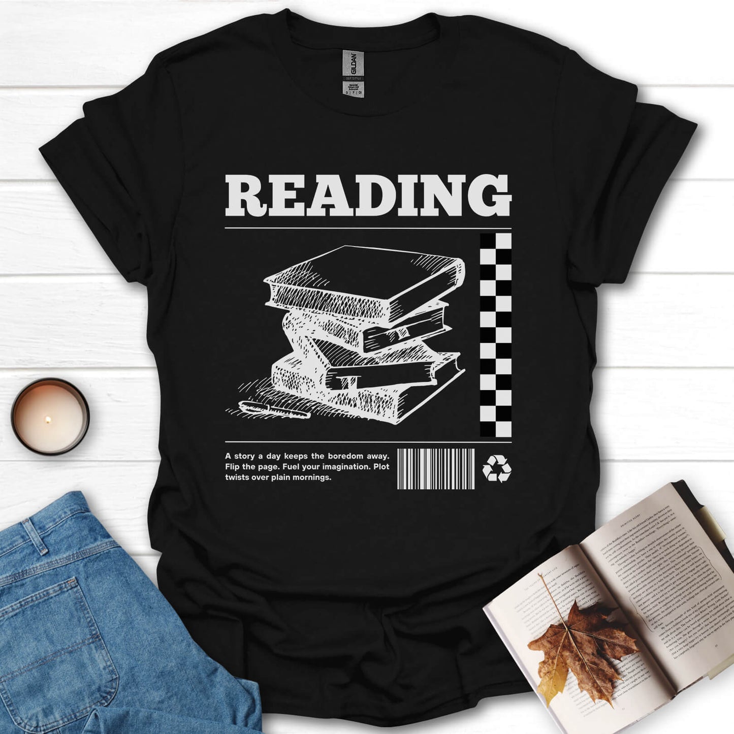 Reading Book Lover T-Shirt