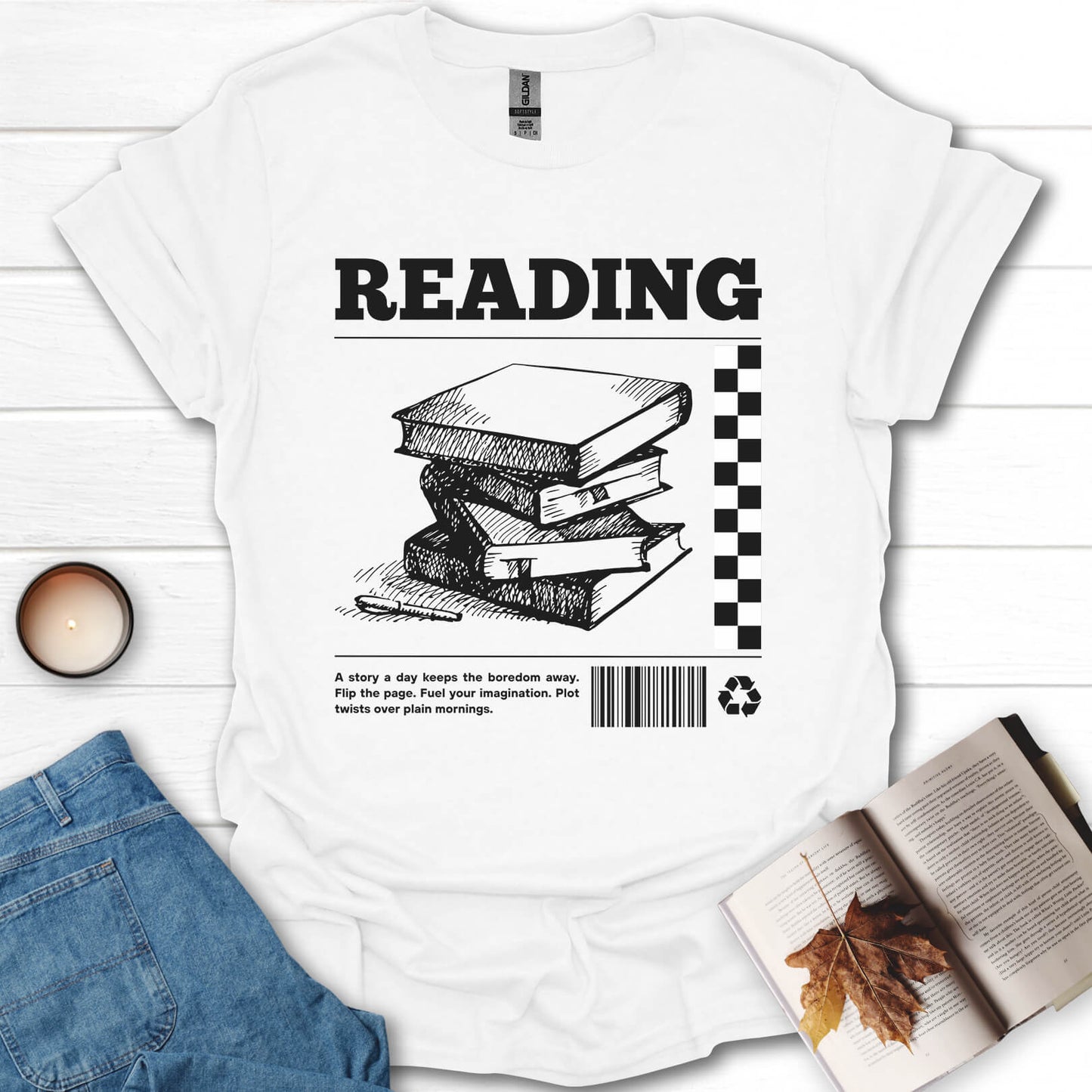 Reading Book Lover T-Shirt