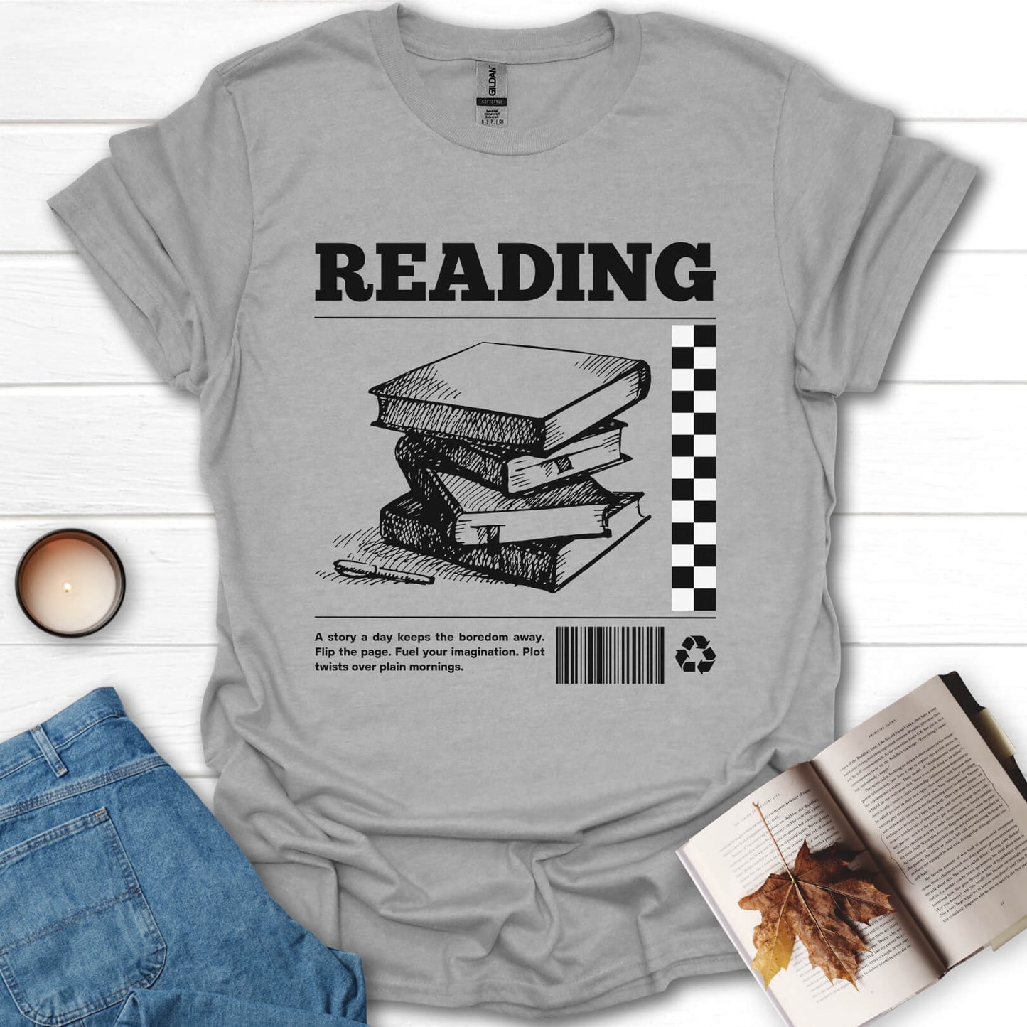 Reading Book Lover T-Shirt