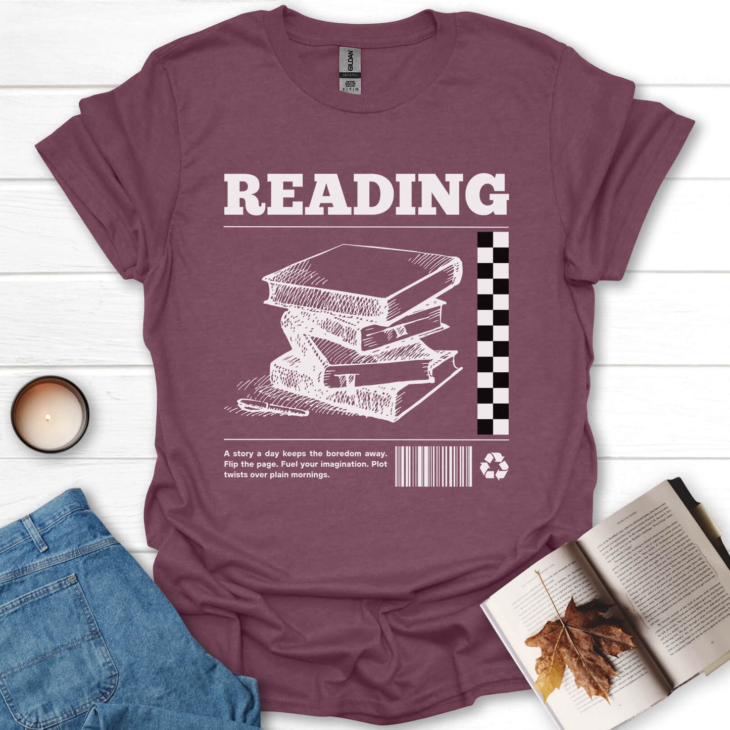 Reading Book Lover T-Shirt
