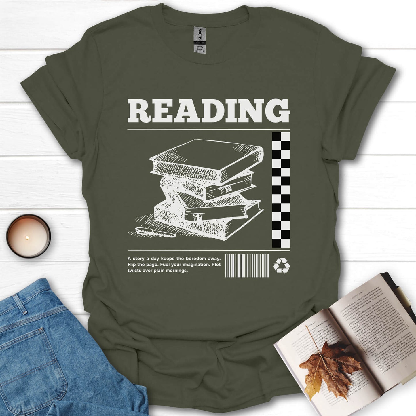 Reading Book Lover T-Shirt