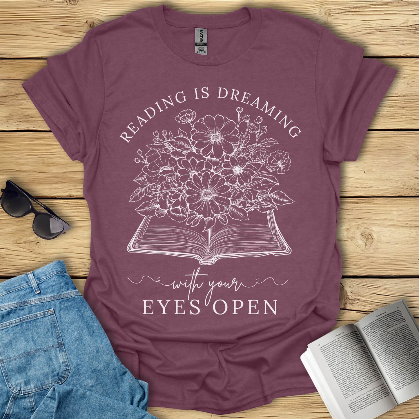 Reading is Dreaming T-Shirt