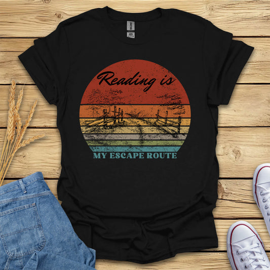 Reading Is My Escape Route T-Shirt