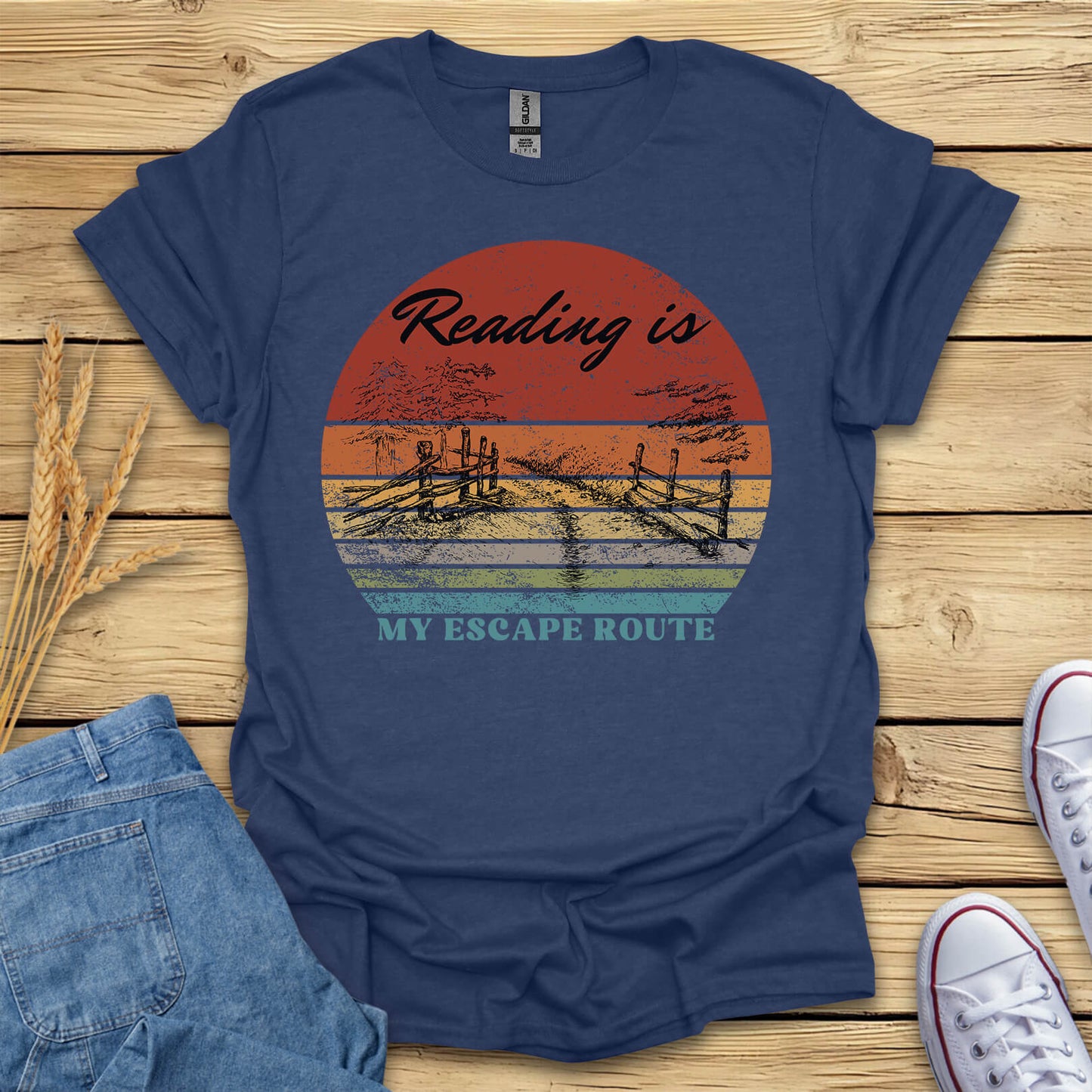 Reading Is My Escape Route T-Shirt