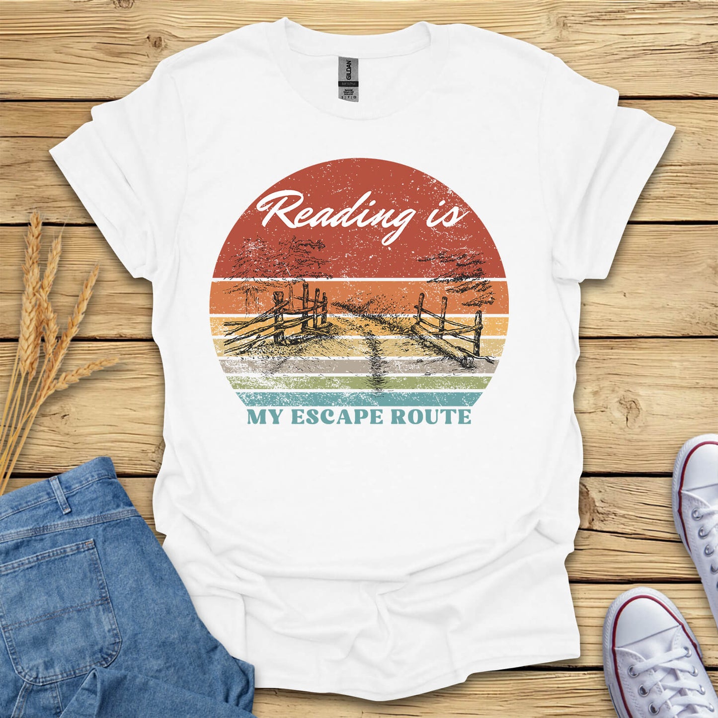 Reading Is My Escape Route T-Shirt