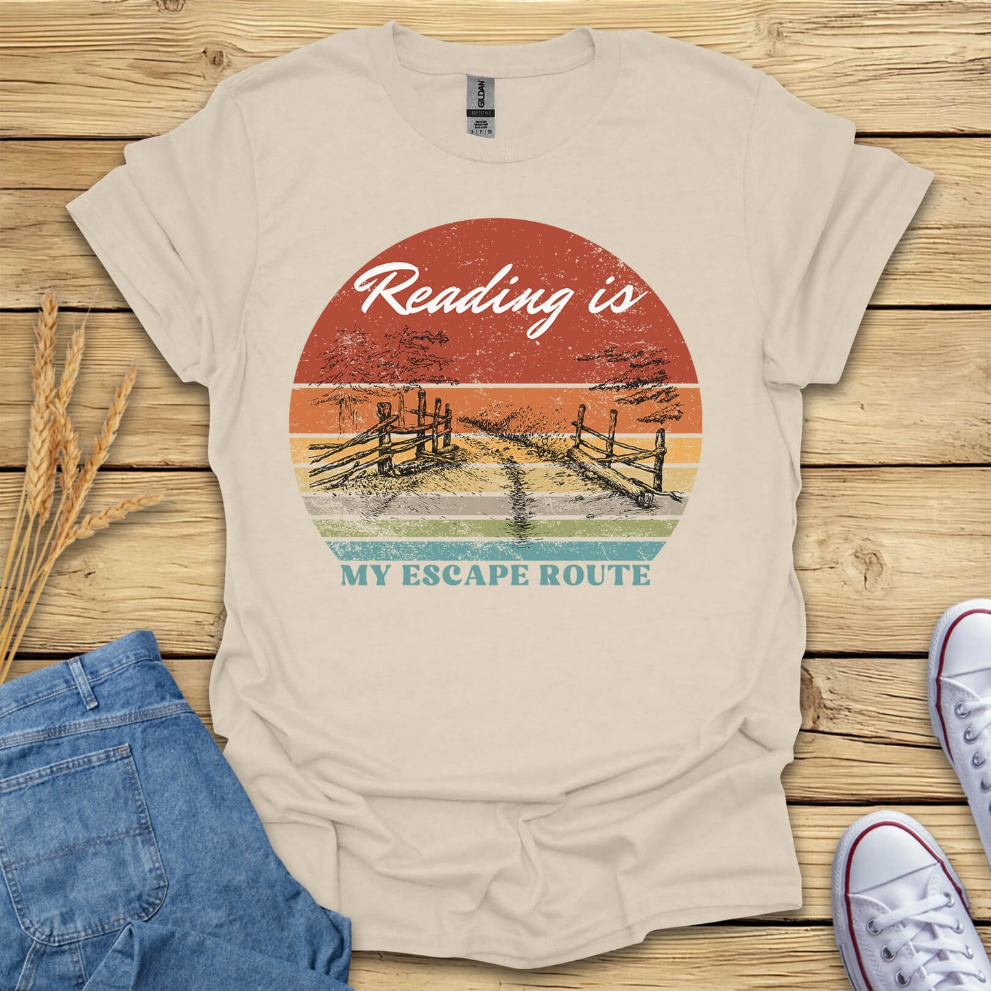 Reading Is My Escape Route T-Shirt