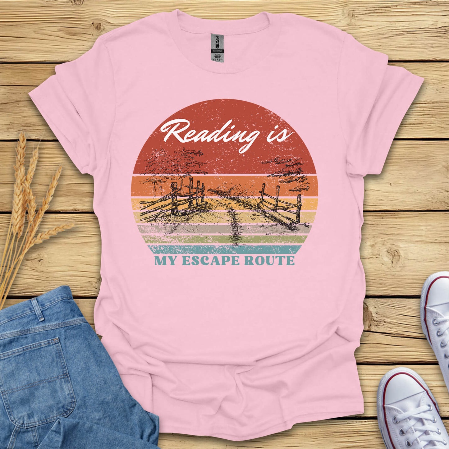 Reading Is My Escape Route T-Shirt