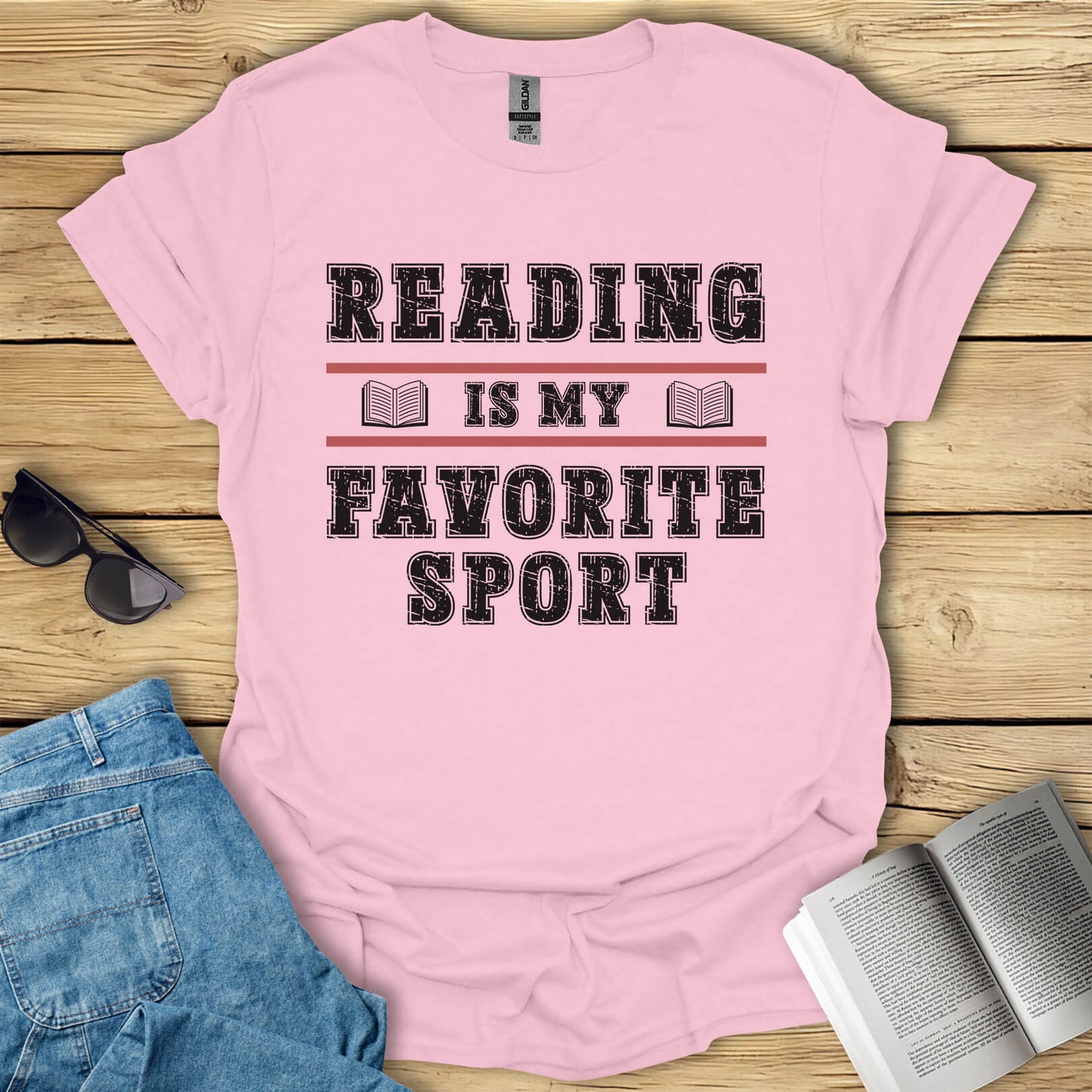 Reading Is My Favorite Sport T-Shirt