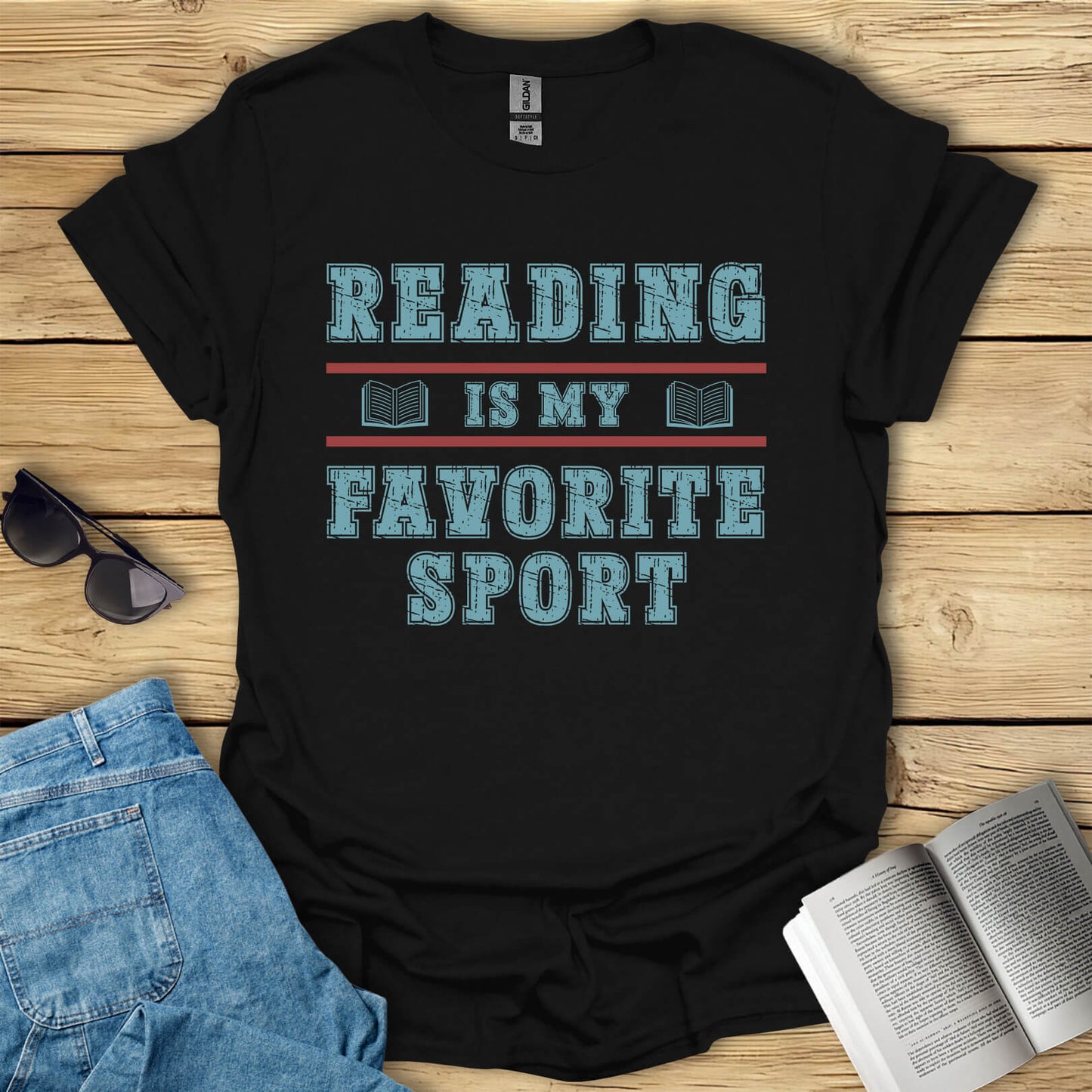 Reading Is My Favorite Sport T-Shirt
