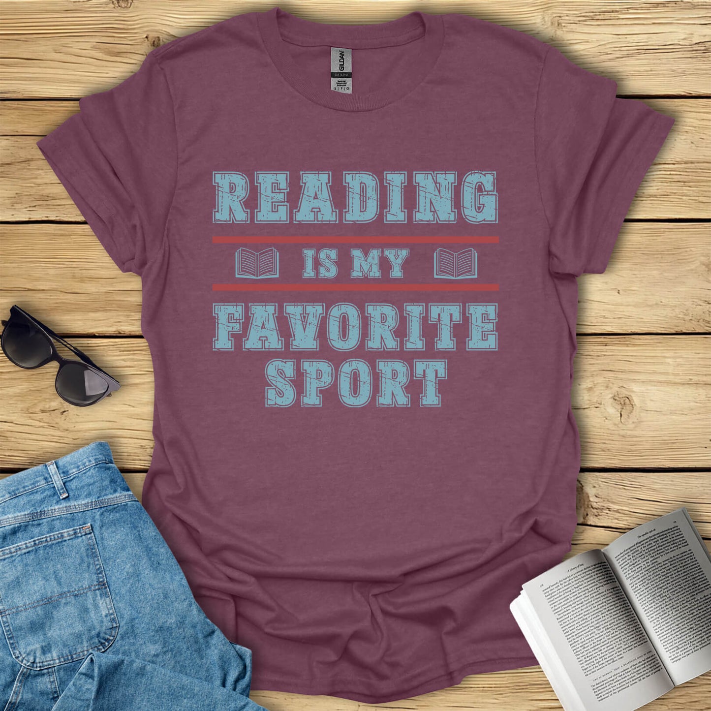 Reading Is My Favorite Sport T-Shirt