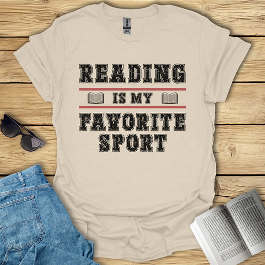 Reading Is My Favorite Sport T-Shirt