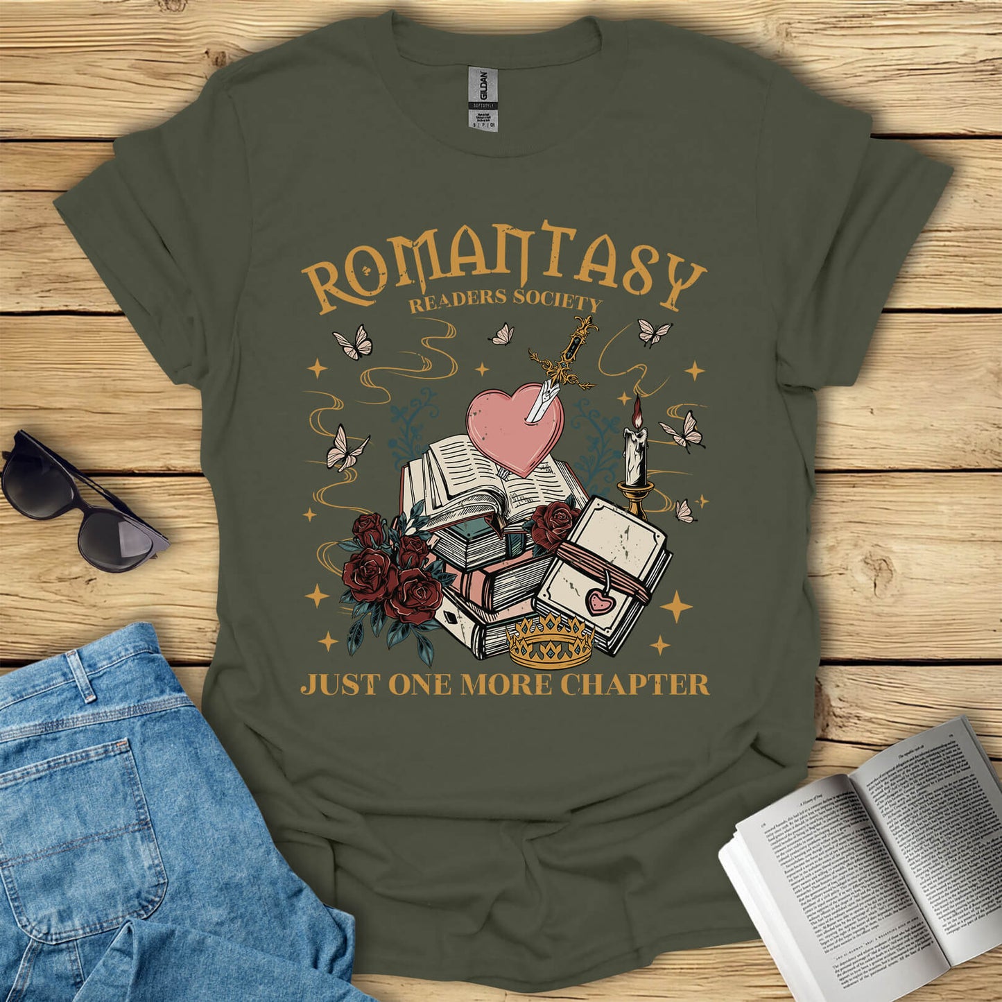 Romantasy Readers Society Book Club T-Shirt