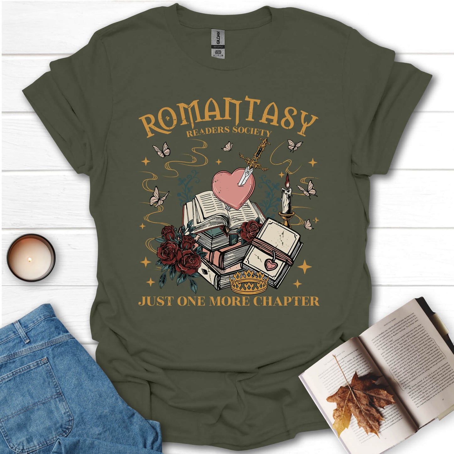 Romantasy Readers Society Book Club T-Shirt
