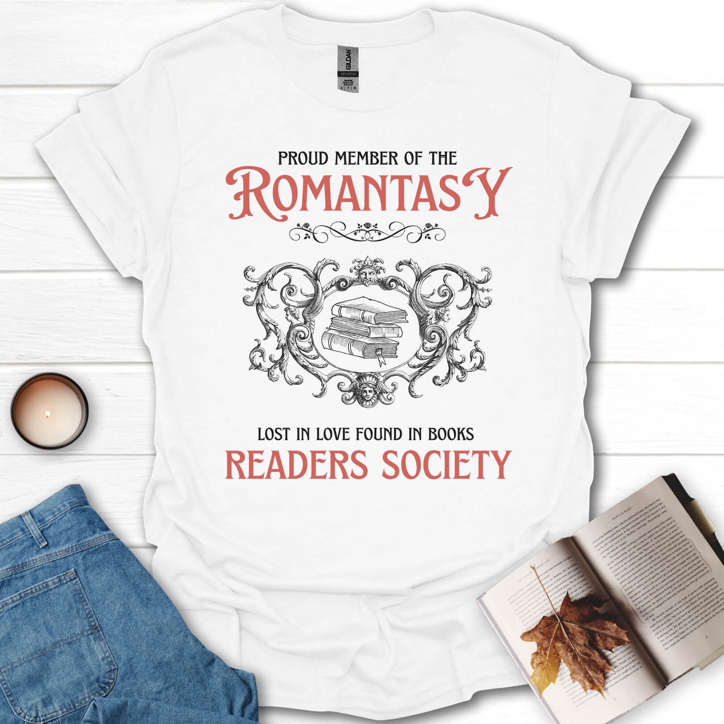 Proud Member of The Romantasy Readers Society T-Shirt