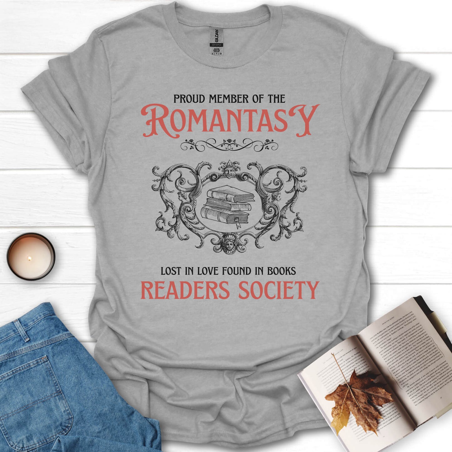 Proud Member of The Romantasy Readers Society T-Shirt