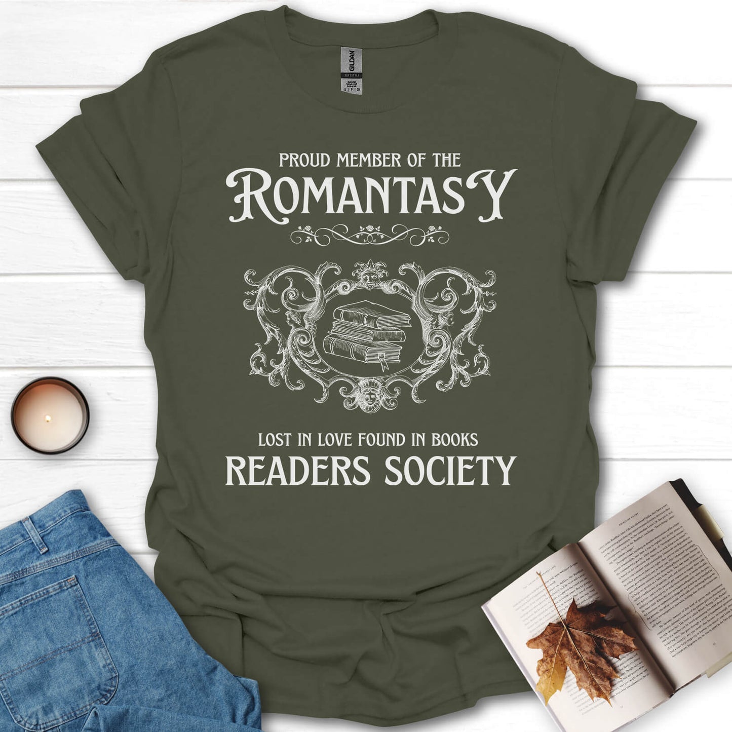 Proud Member of The Romantasy Readers Society T-Shirt