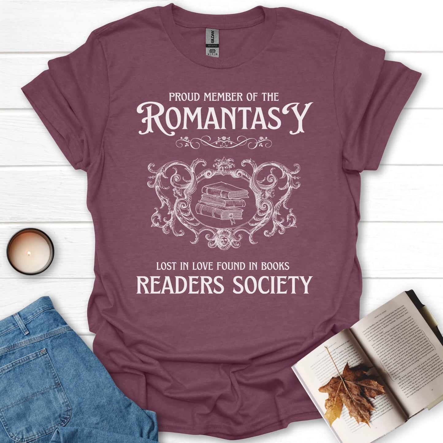 Proud Member of The Romantasy Readers Society T-Shirt