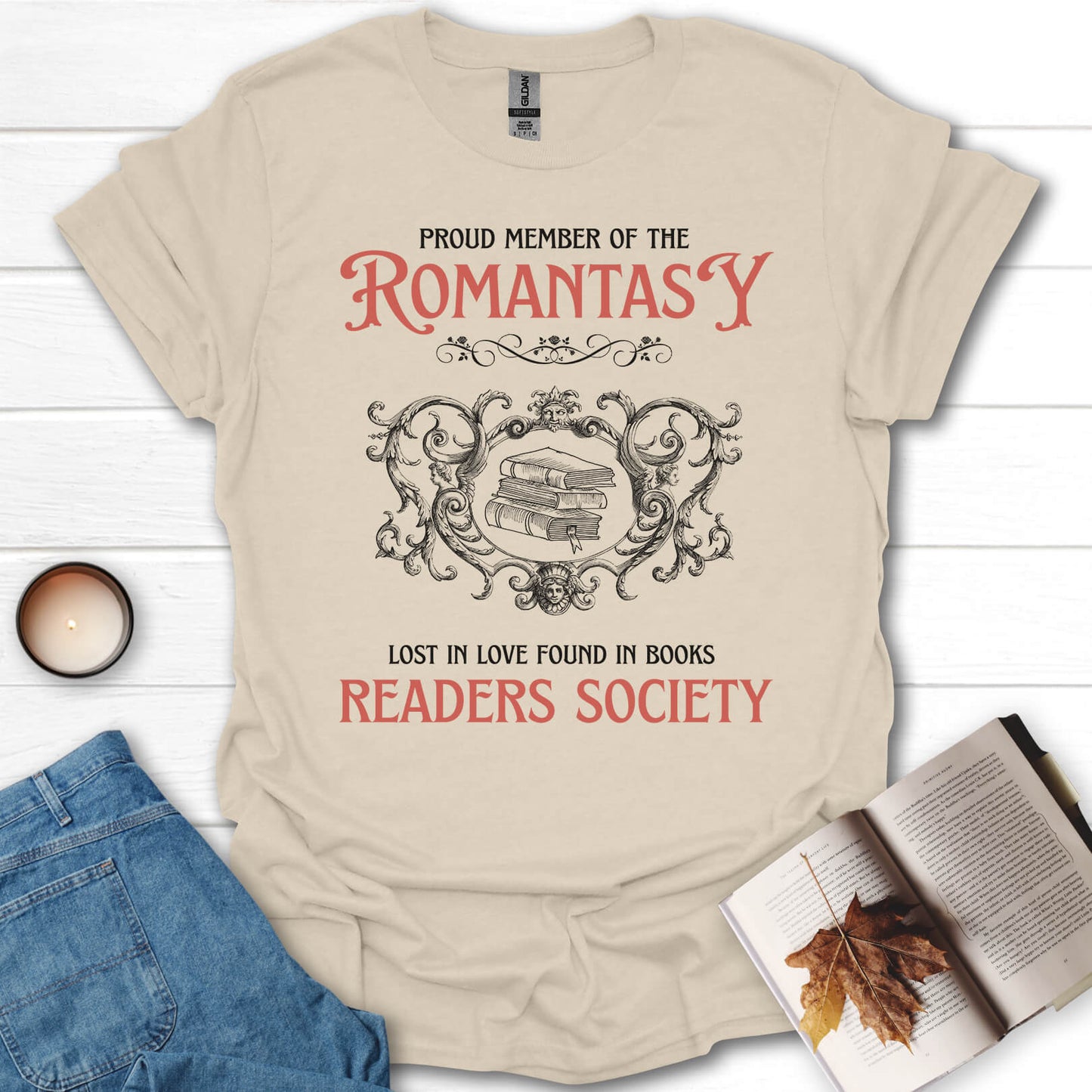 Proud Member of The Romantasy Readers Society T-Shirt