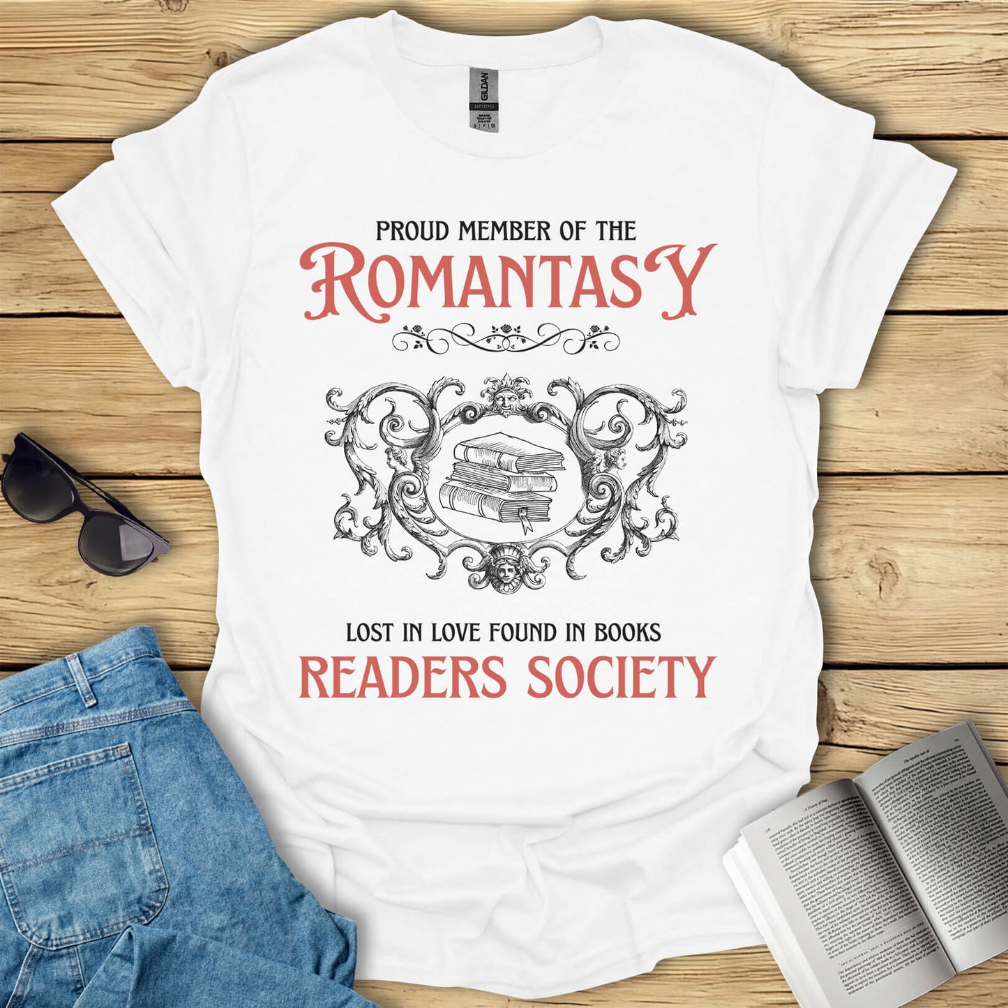 Proud Member of The Romantasy Readers Society T-Shirt