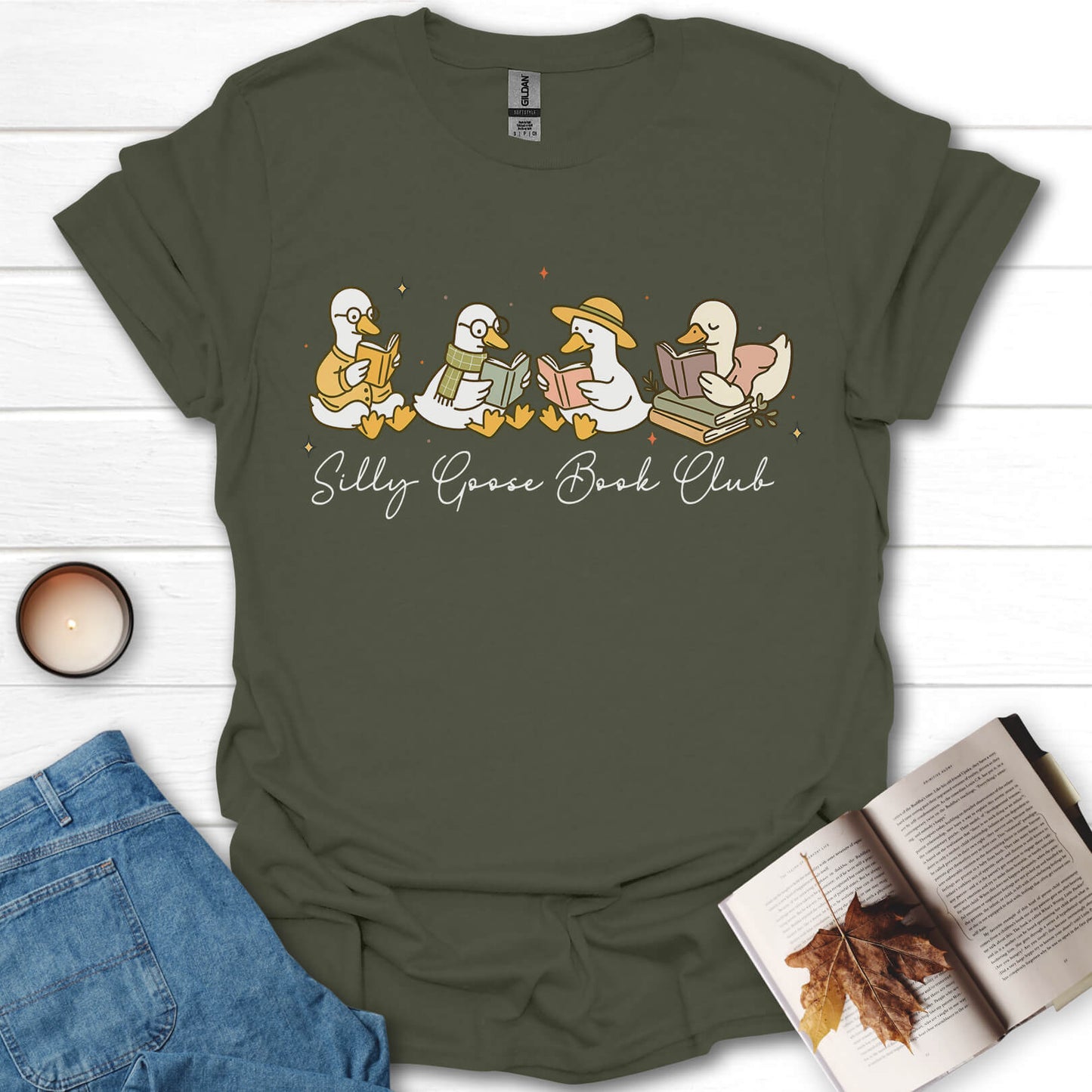 Silly Goose Book Club T-Shirt