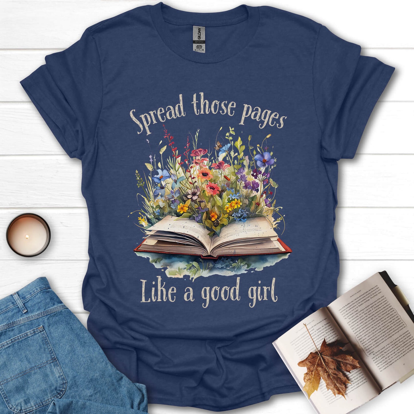 Spread Those Pages Like a Good Girl T-shirt
