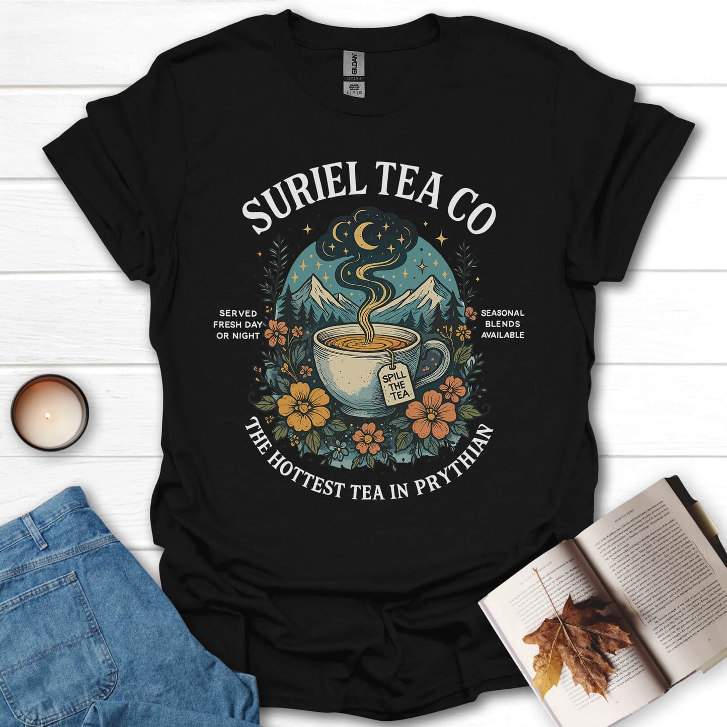 Sureal Tea Book Readers T-Shirt