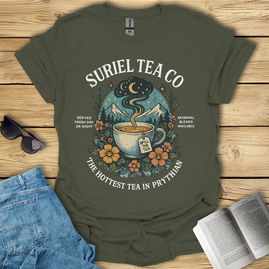 Sureal Tea Book Readers T-Shirt