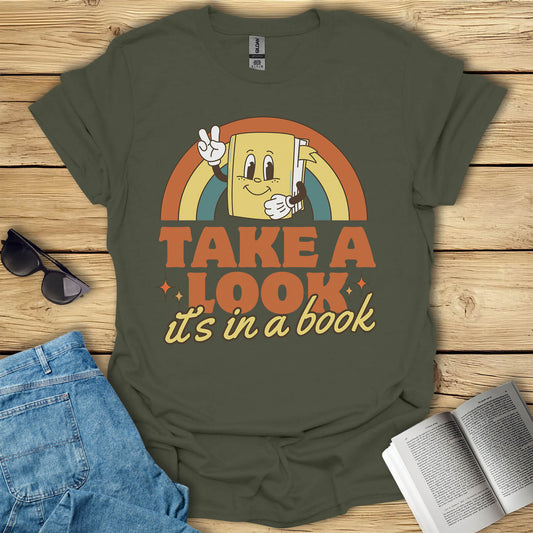 Take A Look Book Reading T-Shirt