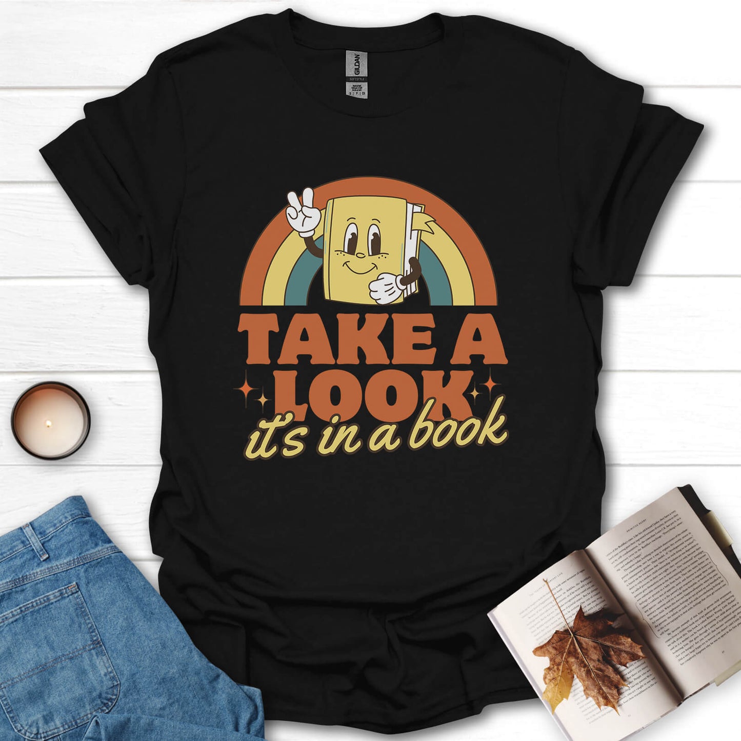 Take A Look Book Reading T-Shirt