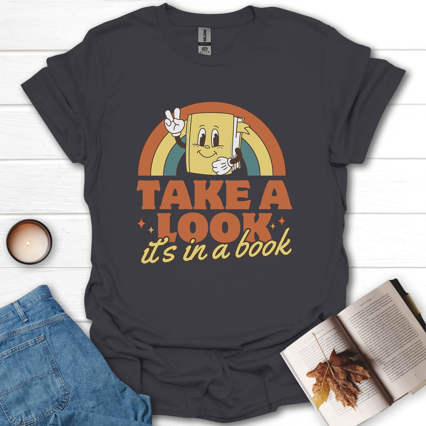 Take A Look Book Reading T-Shirt