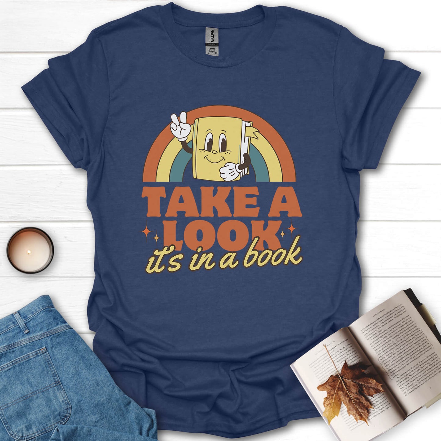 Take A Look Book Reading T-Shirt