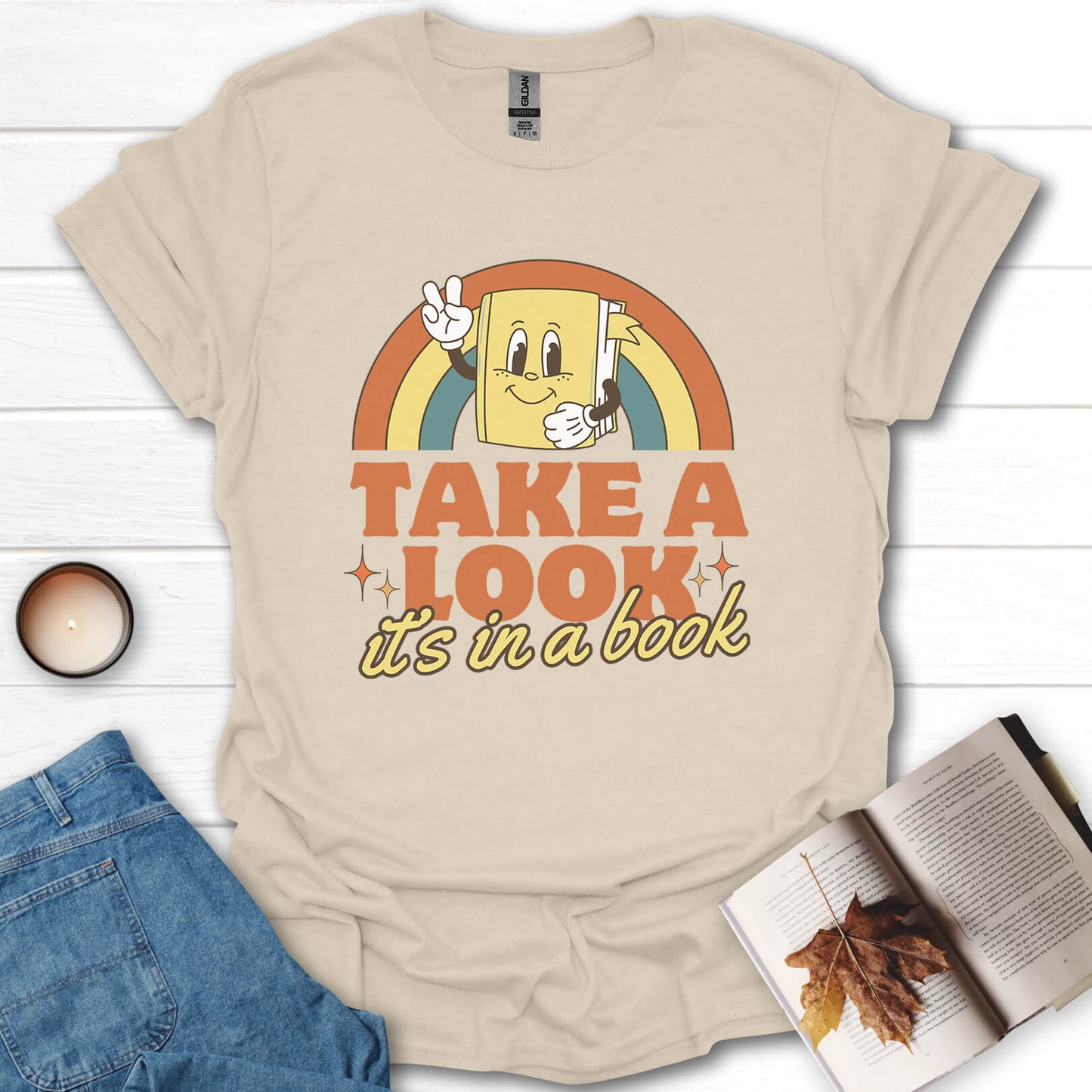 Take A Look Book Reading T-Shirt