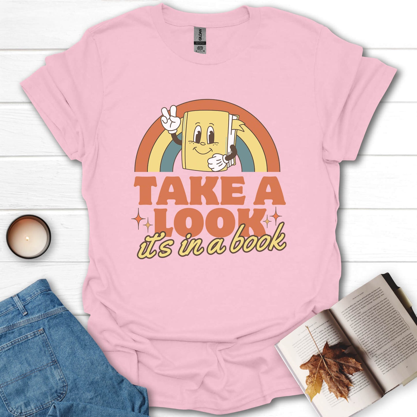 Take A Look Book Reading T-Shirt